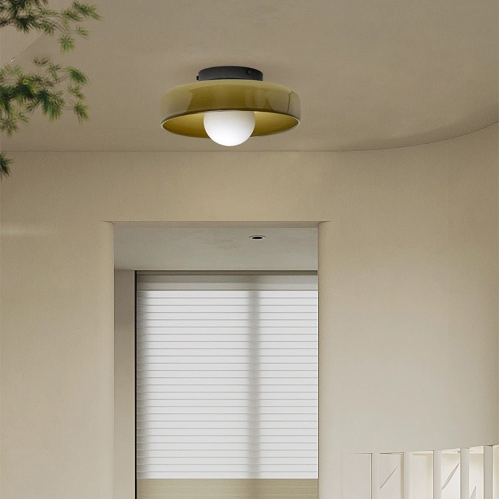 Modern Round Flush Mount Kitchen Ceiling Light