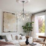 Modern Cluster Glass Globe Bubble Chandelier