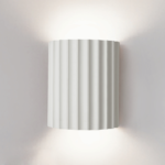 Modern Half-Circle Resin Wall Sconce For Living Room