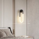 Oval  Brass Wall Sconce