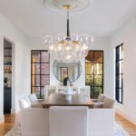 Modern Cluster Glass Bubble Chandelier