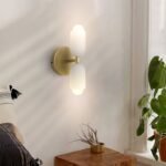 Modern Creamy Double Heads Wall Sconce