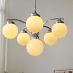 Retro Salamanca Round Glass Chandelier Lights