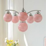 Retro Salamanca Round Glass Chandelier Lights