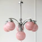 Retro Salamanca Round Glass Chandelier Lights