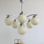 Retro Salamanca Round Glass Chandelier Lights