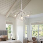 Modern Cluster Glass Globe Bubble Chandelier