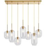 7-light Kitchen Island Cluster Pendant Chandelier