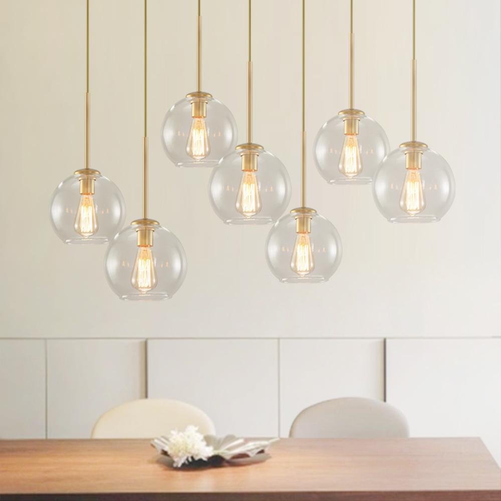 Globe Cluster Kitchen Island Pendant Light