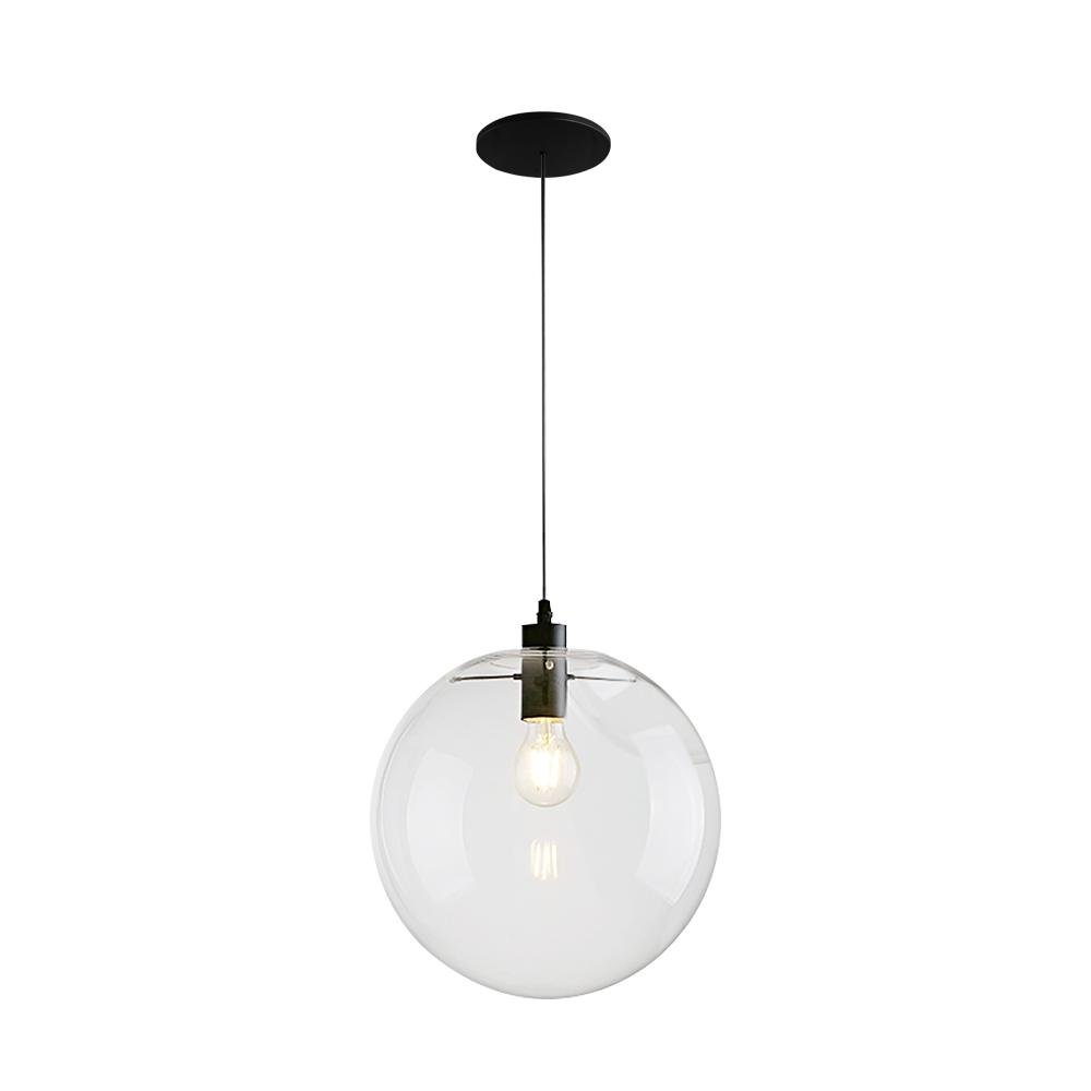 Minimalist Glass Globe Pendant Light