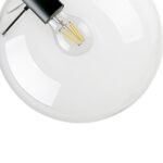 Minimalist Glass Globe Pendant Light