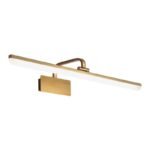 1-Light Brass Linear LED Vanity Light