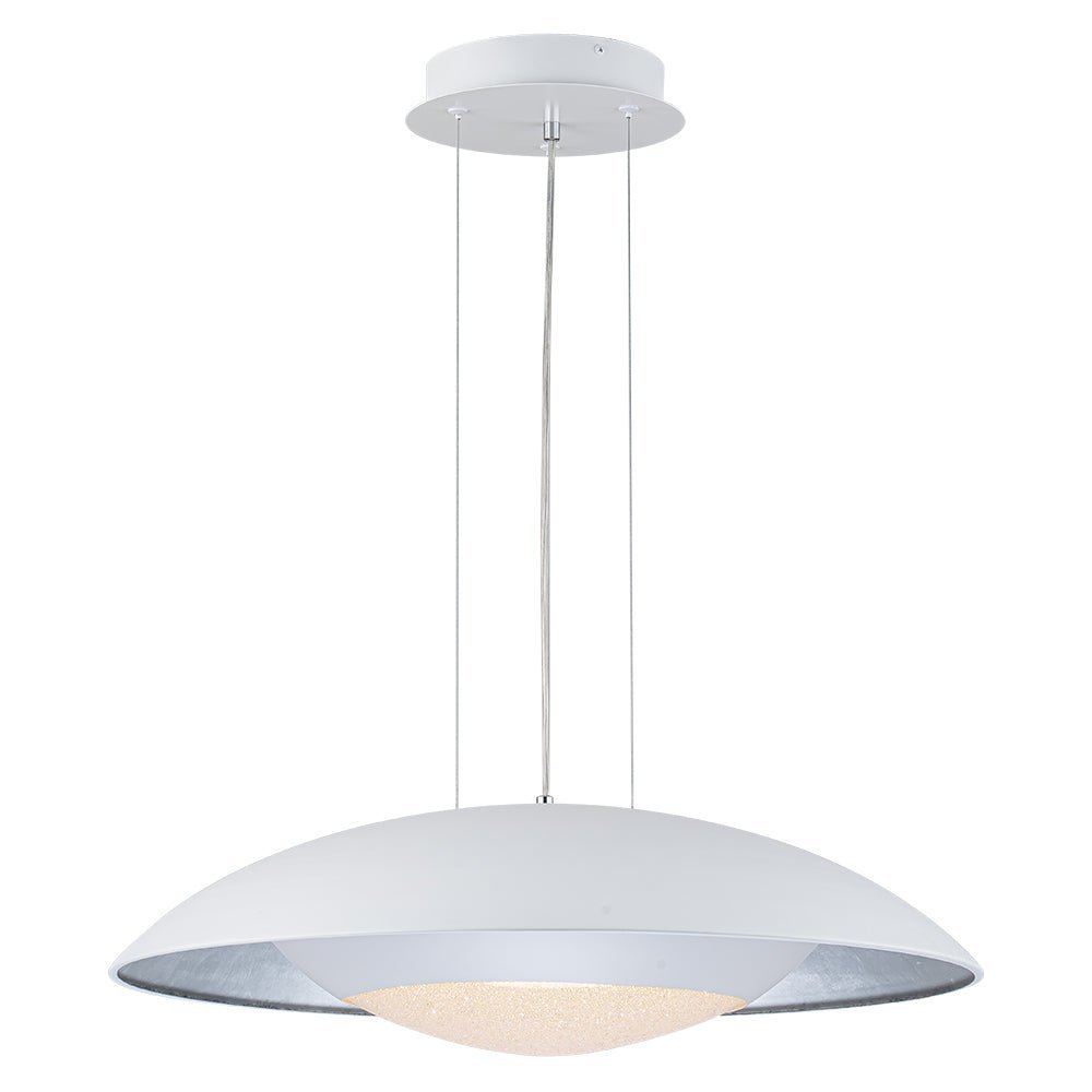 Contemporary Dimmable Wide UFO LED Pendant Light