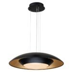 Contemporary Dimmable Wide UFO LED Pendant Light