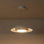 Contemporary Dimmable Wide UFO LED Pendant Light