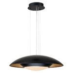 Contemporary Dimmable Wide UFO LED Pendant Light