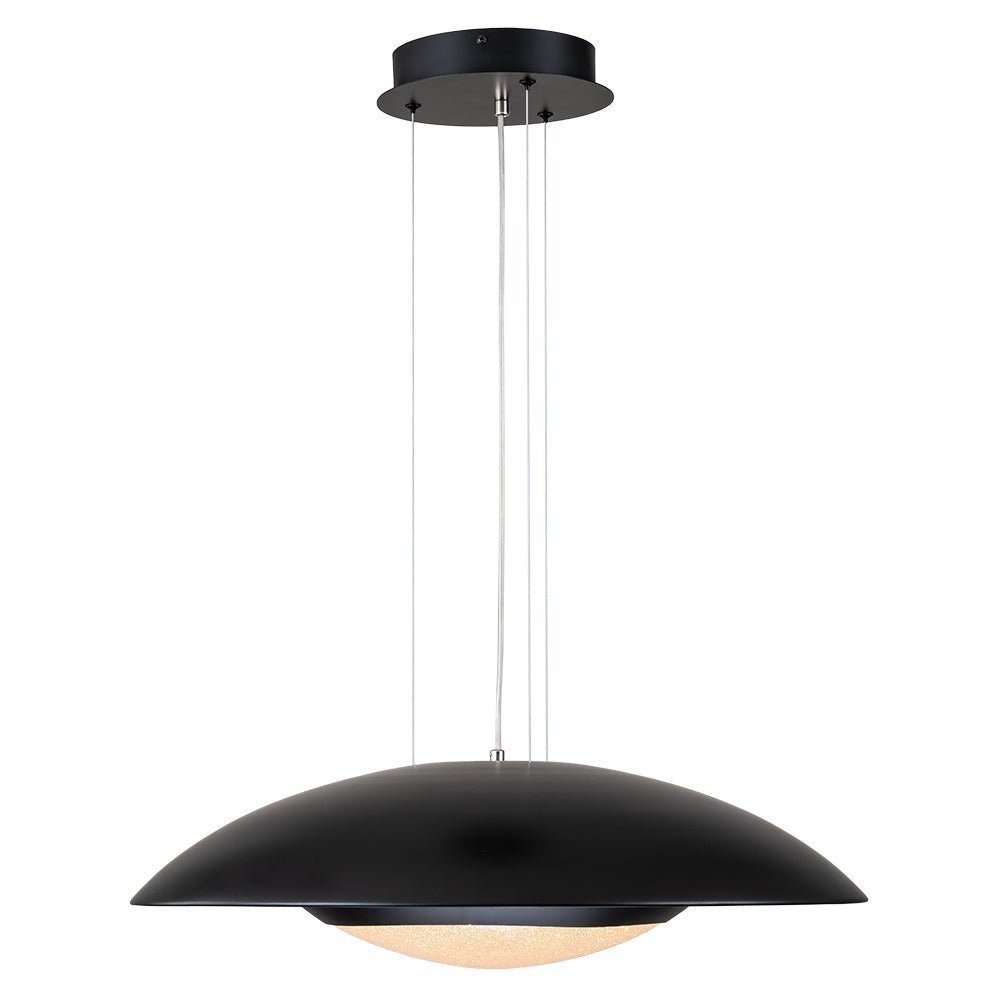 Contemporary Dimmable Wide UFO LED Pendant Light