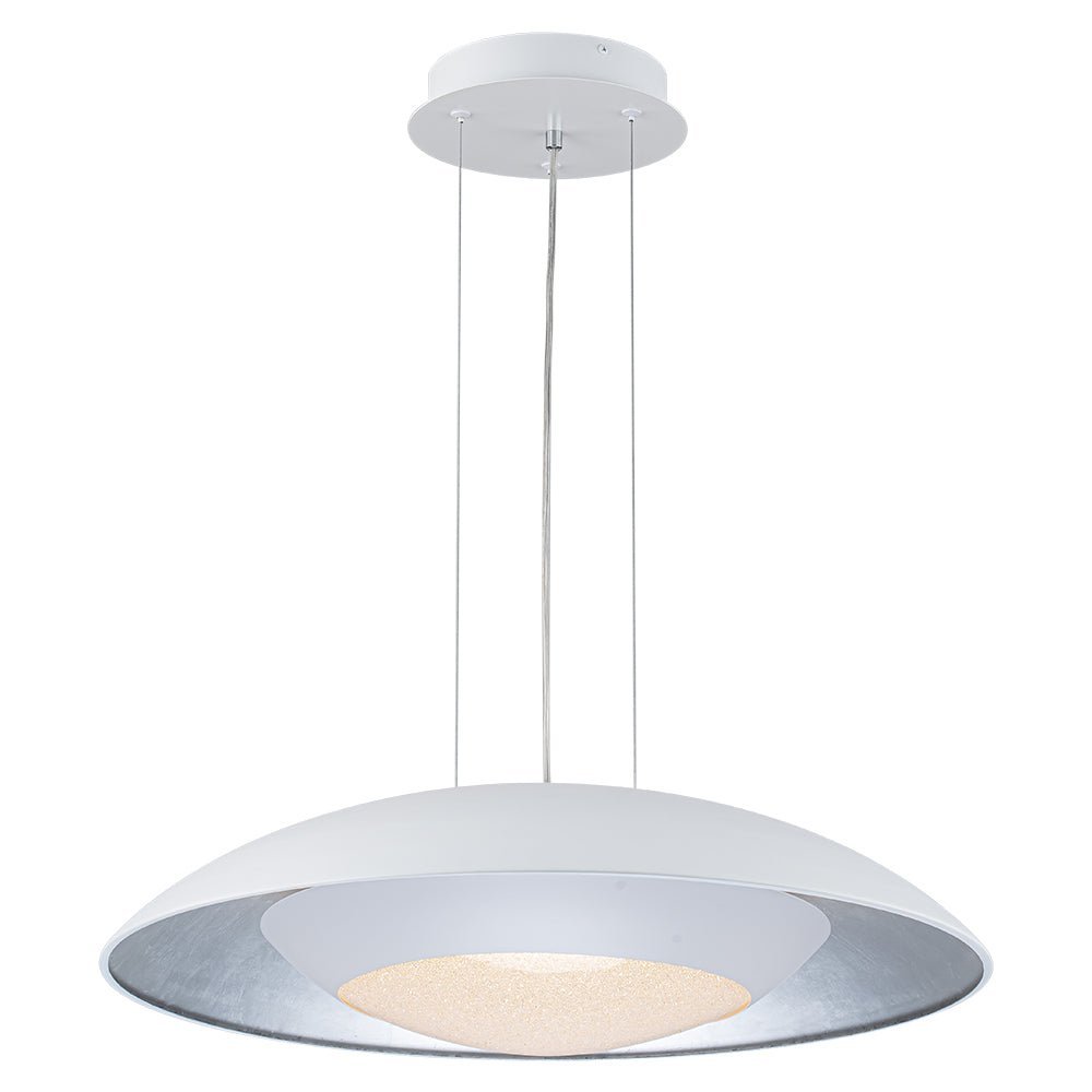 Contemporary Dimmable Wide UFO LED Pendant Light