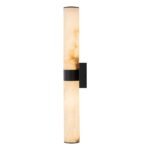 Dimmable LED Marble Tube Linear Bathroom Wall Sconce