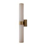 Dimmable LED Marble Tube Linear Bathroom Wall Sconce