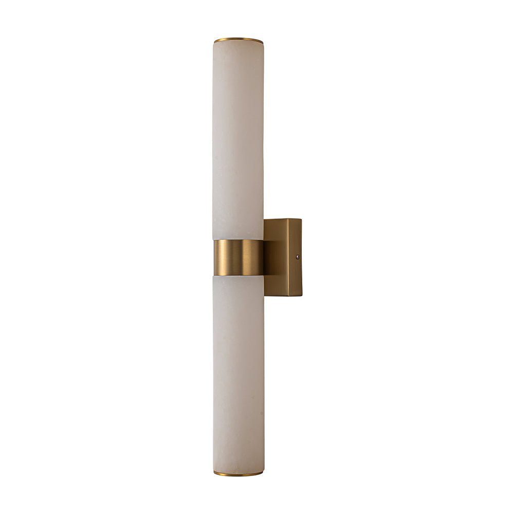 Dimmable LED Marble Tube Linear Bathroom Wall Sconce