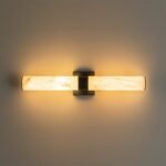 Dimmable LED Marble Tube Linear Bathroom Wall Sconce