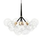 Modern Cluster Glass Bubble Chandelier