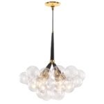 Modern Cluster Glass Bubble Chandelier