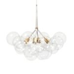 Modern Cluster Glass Bubble Chandelier