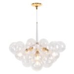 Modern Cluster Glass Bubble Chandelier