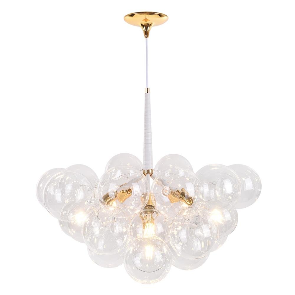 Modern Cluster Glass Bubble Chandelier