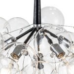 Modern Cluster Glass Globe Bubble Chandelier